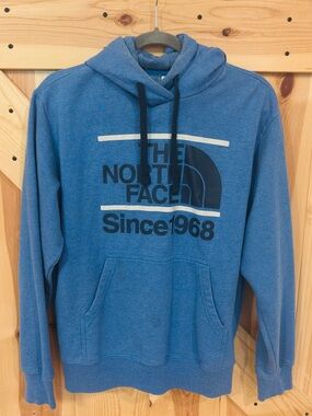 Men’s The North Face Men’s Blue Logo Hoodie - Medium